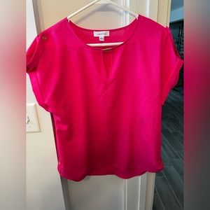 Calvin Klein Pink Blouse - size medium